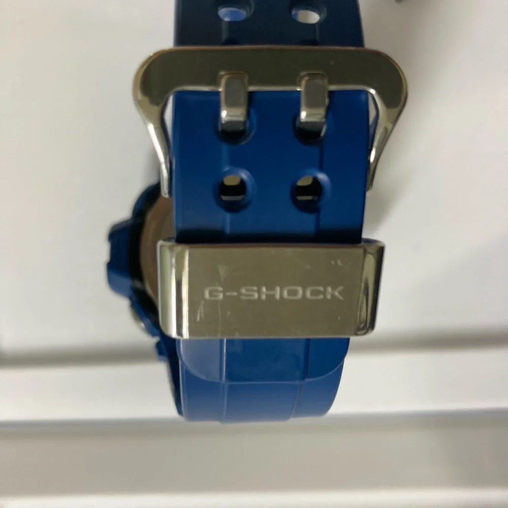 Casio Gshock GWN1000, blue, solar, multiband 6, box, tin, papers, Gulfmaster